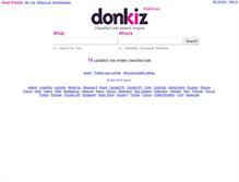 Tablet Screenshot of donkiz-pk.com